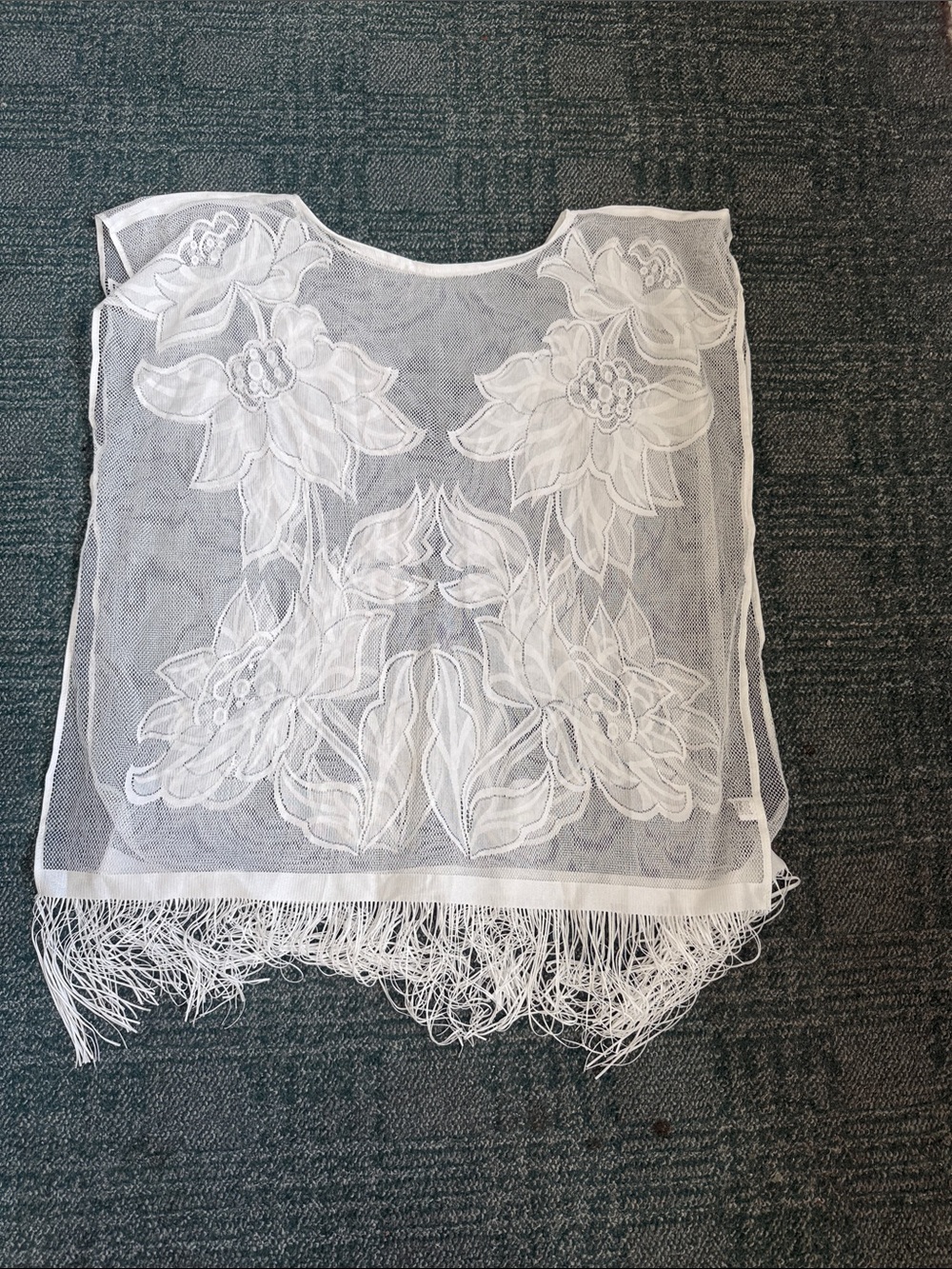 Mesh Floral Cover up